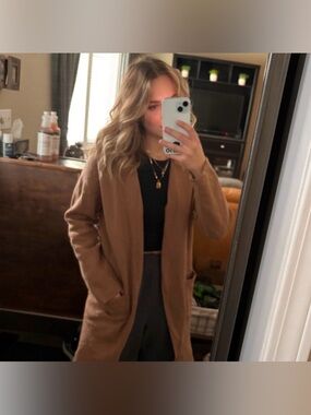 Aritzia Brown Cardigan